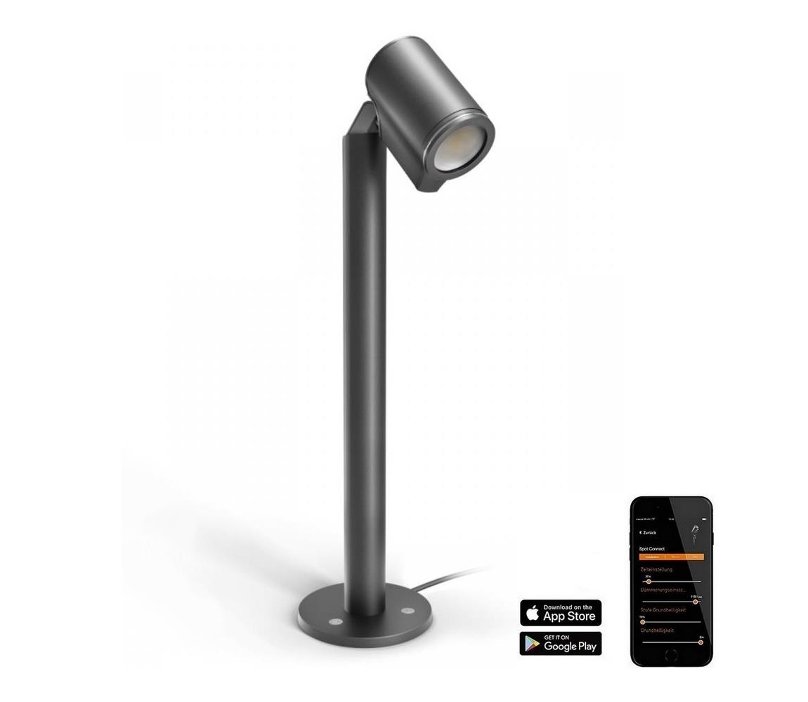 Steinel Steinel 068677 - LED Venkovní lampa SPOT WAY 1xGU10/6,7W/230V IP44 antracit 