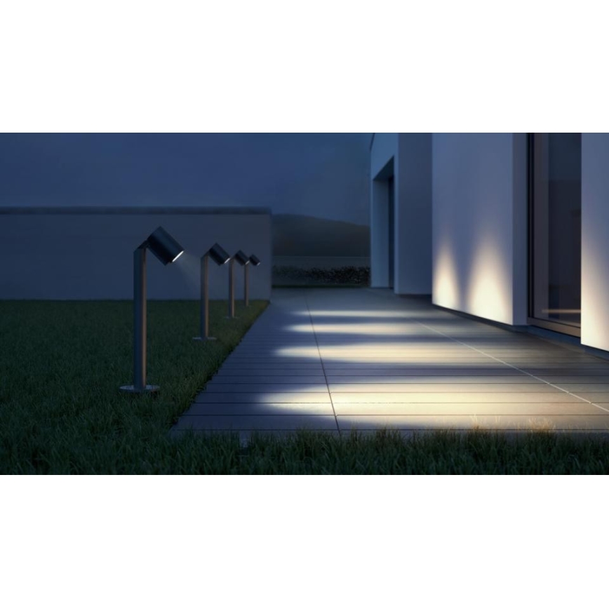 Steinel 068677 - LED Venkovní lampa SPOT WAY 1xGU10/6,7W/230V IP44 antracit