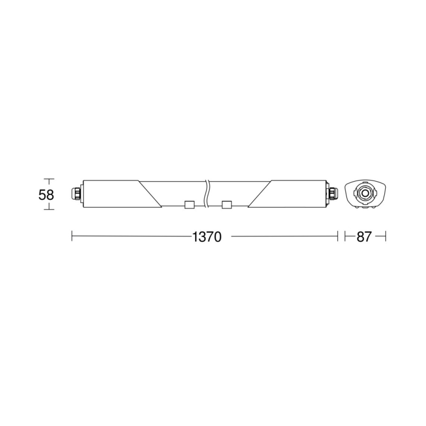 Steinel 078881 - LED Technické svítidlo se senzorem RS PRO 5100 SC LED/30W/230V IP66