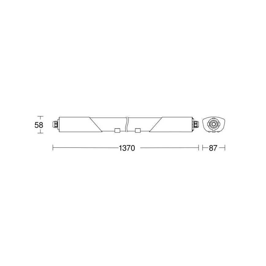 Steinel 079178 - LED Technické svítidlo se senzorem RS PRO CONNECT 5100 SL LED/30W/230V IP66
