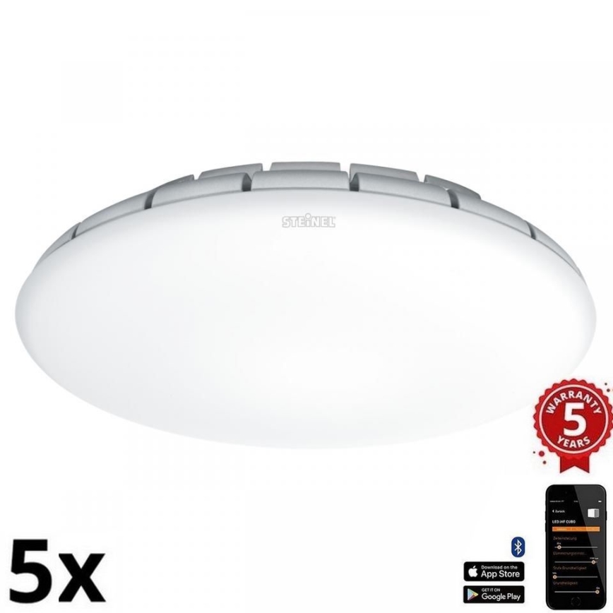 Steinel 079710 - SADA 5x LED Stropní svítidlo se senzorem RS PRO S30 SC LED/25,7W/230V 4000K