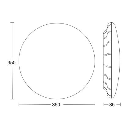 Steinel 079710 - SADA 5x LED Stropní svítidlo se senzorem RS PRO S30 SC LED/25,7W/230V 4000K