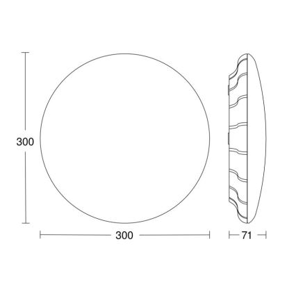 Steinel 081928 - SADA 5x LED Stropní svítidlo se senzorem RS PRO S10 SC LED/9,1W/230V 4000K