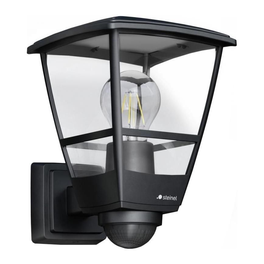 Steinel 084769 - Venkovní nástěnné svítidlo se senzorem L10S 1xE27/15W/230V IP44
