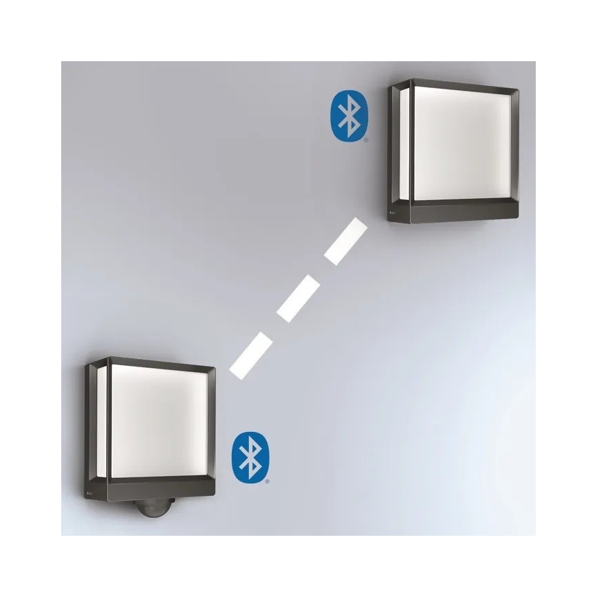 Steinel 085230 - LED Stmívatelné venkovní nástěnné svítidlo L40C LED/12,9W/230V IP54 antracit