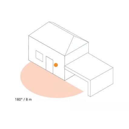 Steinel 087739 - LED Venkovní nástěnné svítidlo se senzorem 2xGU10/14,5W/230V L 940SC IP44