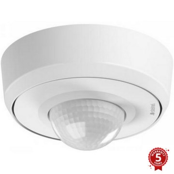Steinel 088231 - Venkovní senzor pohybu s prezenčním čidlem PD-24 ECO DALI-2 360° IP54 bílá