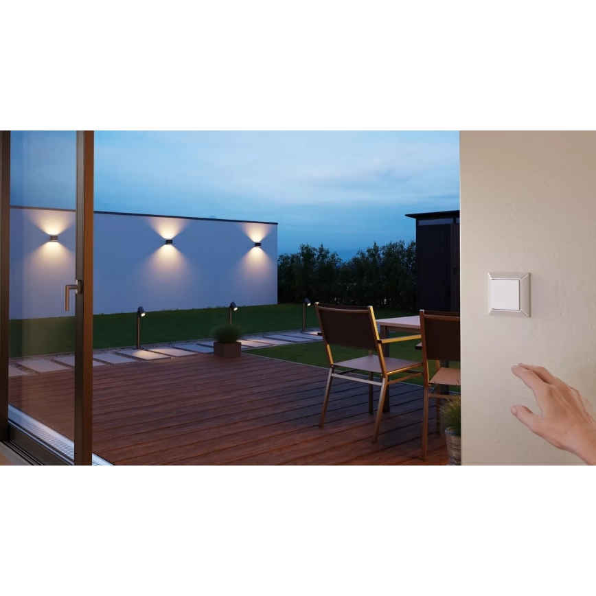 Steinel 088620 - Bezdrátový domovní spínač TAPDUO C WS