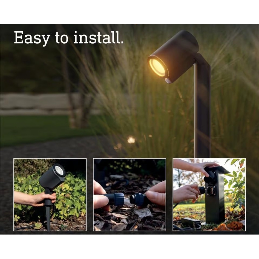 Steinel 089320 - LED RGBW Venkovní lampa se senzorem LED/7,9W/24V IP65