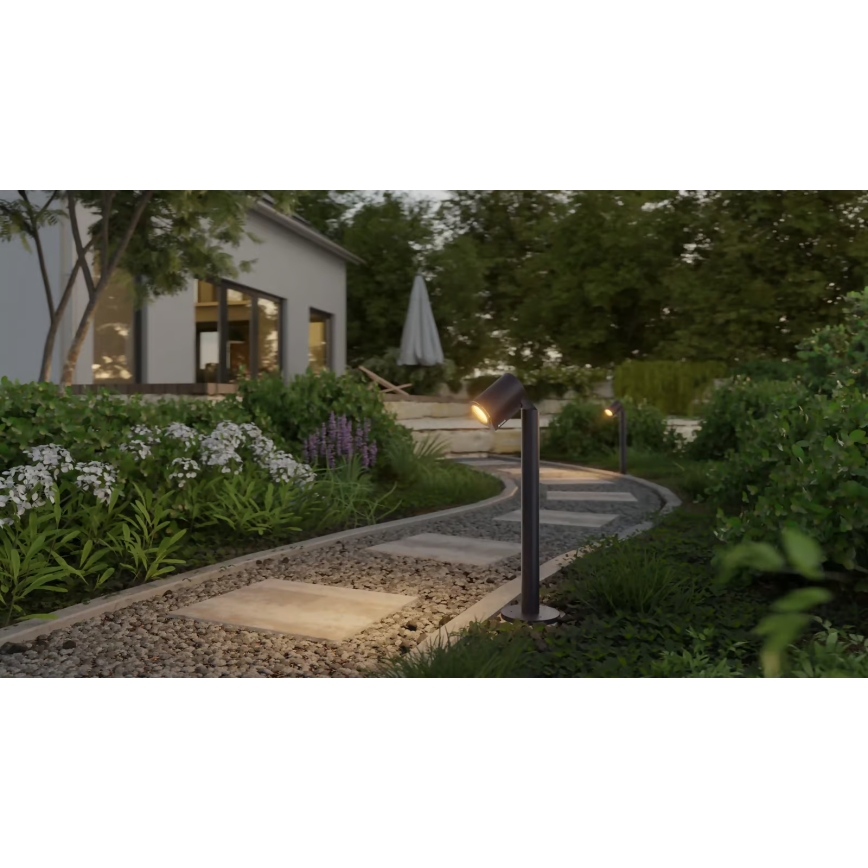 Steinel 089337 - LED RGBW Venkovní lampa LED/7,9W/24V IP65