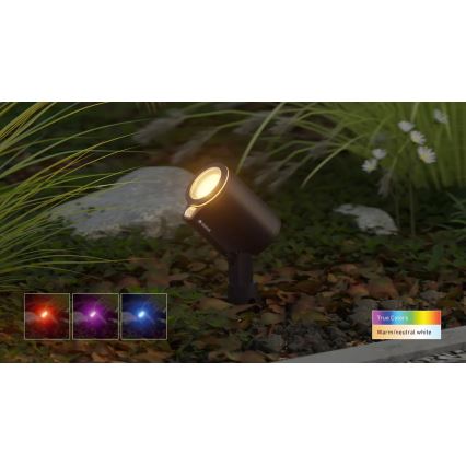 Steinel 089351 - LED RGBW Venkovní lampa LED/7,9W/24V IP65