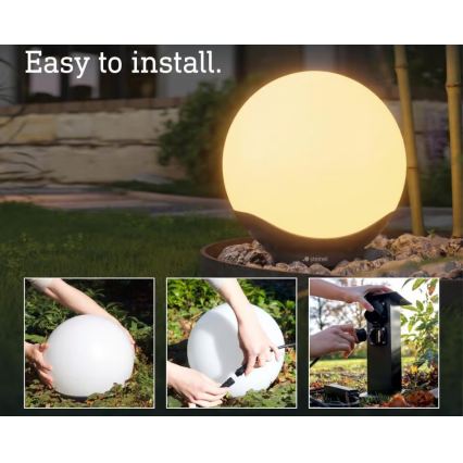 Steinel 089375 - LED RGBW Venkovní lampa se senzorem LED/9,07W/24V 400 mm IP65