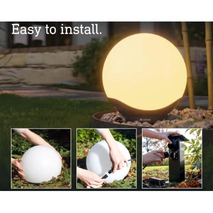 Steinel 094836 - Základní sada LED RGBW Venkovní lampa LED/9,07W/24V 400 mm IP65