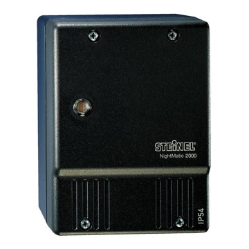 STEINEL 550318 - Soumrakový spínač NightMatic 2000 černá STEINEL 550318 - Soumrakový spínač NightMatic 2000 černá