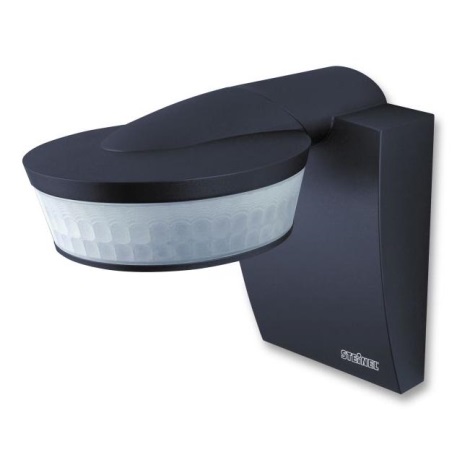 STEINEL 600518 - Venkovní infračervený senzor SensIQ černá IP55
