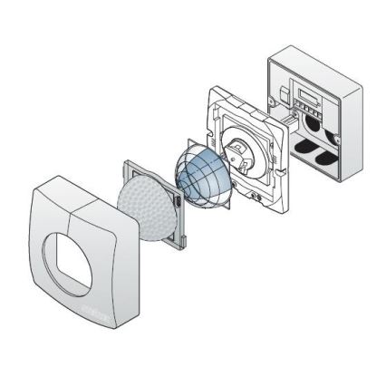 STEINEL 606213 - Venkovní infračervený senzor IS 3180 bílá IP54