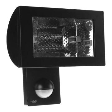 STEINEL 632717 - Halogenový reflektor se senzorem HS 502 černá STEINEL 632717 - Halogenový reflektor se senzorem HS 502 černá