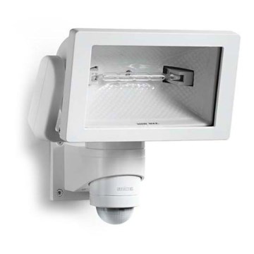 STEINEL 633110 - HS 150 DUO Venkovní senzorová lampa bílá IP44