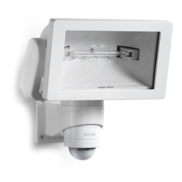 STEINEL 633318 - HS 300 DUO Venkovní senzorový reflektor bílý IP44