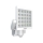 STEINEL 654818 - LED senzorový reflektor Xled 25 bílá IP54
