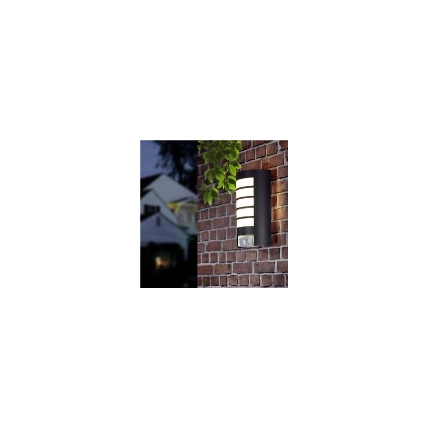 STEINEL 657819 - Venkovní svítidlo se senzorem L12 1xE27/60W/230V IP44