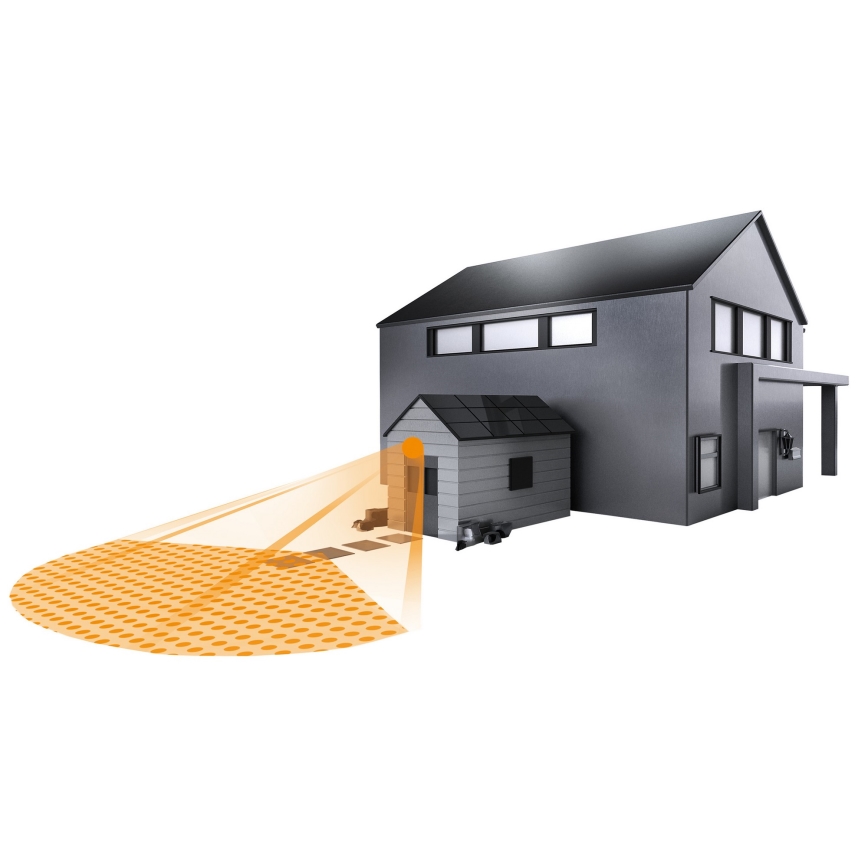 STEINEL 660116 - Venkovní infračervený senzor IS 130-2 stříbrná IP54