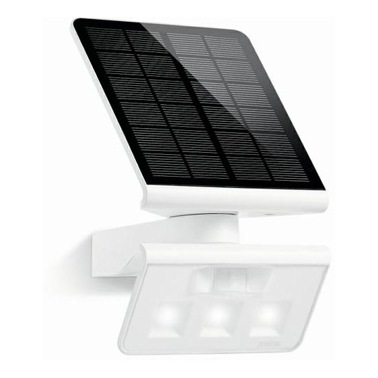 STEINEL 671006 - Solární senzorový LED-reflektor XSolar L-S 0,5W/LED bílá IP44 2500 mAh
