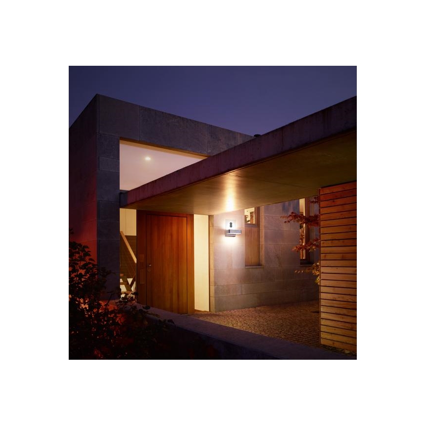 STEINEL 671327 - LED Senzorové venkovní nástěnné svítidlo L820LED iHF 12W/LED