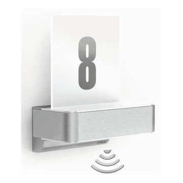 STEINEL 671327 - LED Senzorové venkovní nástěnné svítidlo L820LED iHF 12W/LED IP44