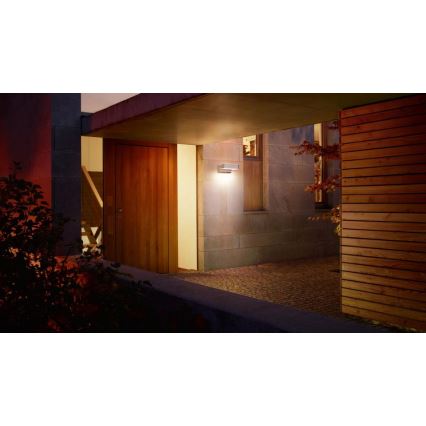 STEINEL 671419 - LED Senzorové venkovní nástěnné svítidlo L800LED iHF 7,5W/LED IP44