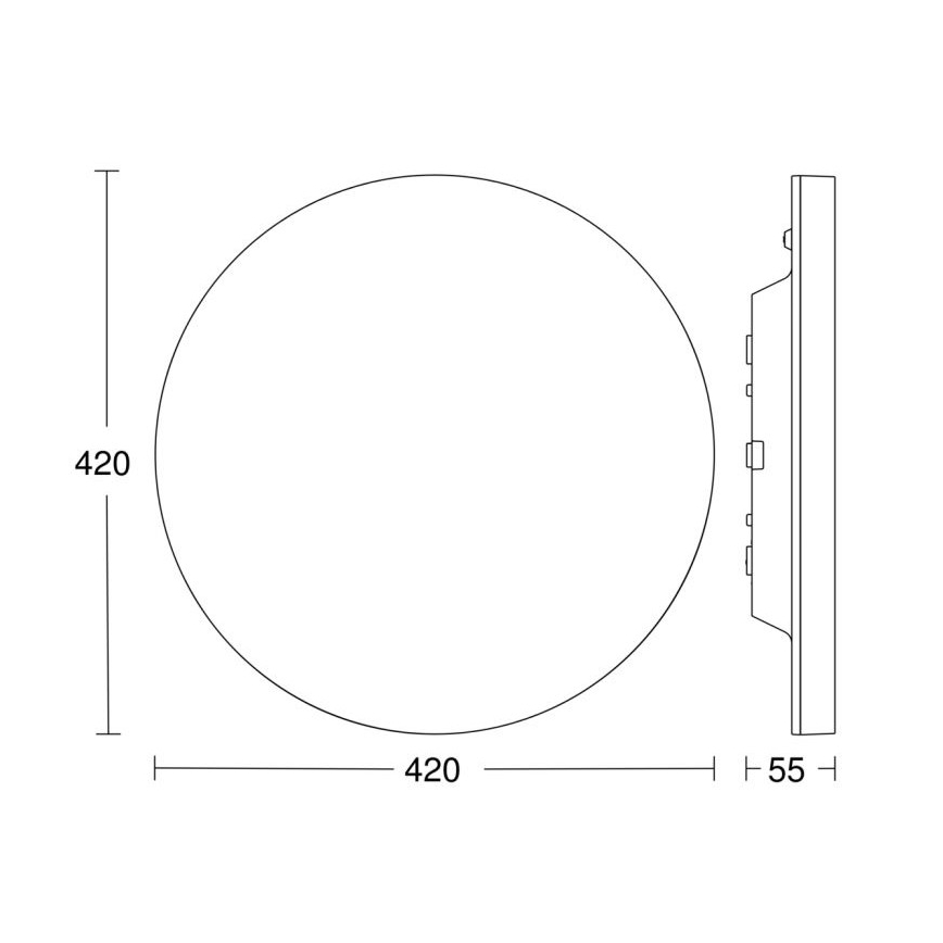 Steinel 067793 - LED Stmívatelné stropní svítidlo se senzorem RS PRO R30 plus SC 23,7W/230V 3000K IP40