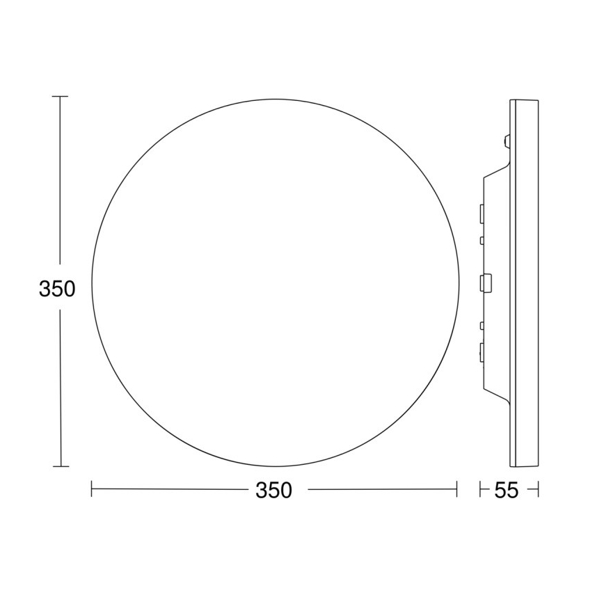 Steinel 067755 - LED Stmívatelné stropní svítidlo se senzorem RS PRO R20 PLUS 15,86W/230V IP40 3000K