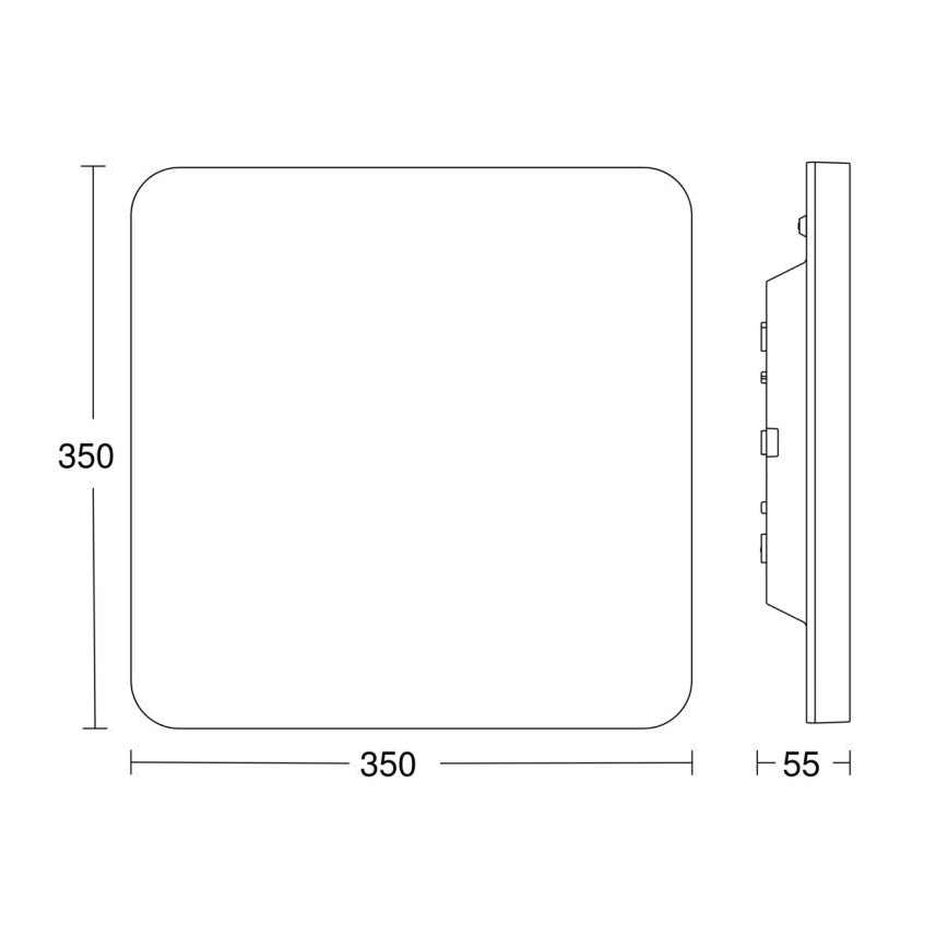 Steinel 067786 - LED Stmívatelné stropní svítidlo se senzorem RS PRO R30 Q plus SC 23,9W/230V 3000K IP40