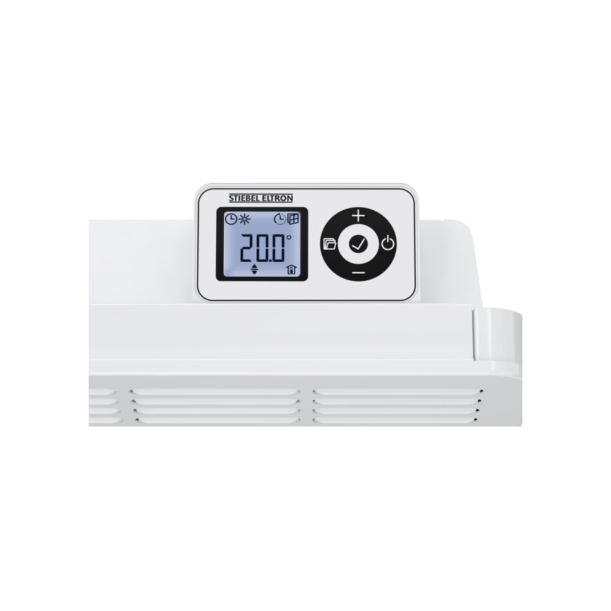 Stiebel Eltron - Nástěnný konvektor s LCD displejem a elektronickým termostatem 2500W/230V IP24