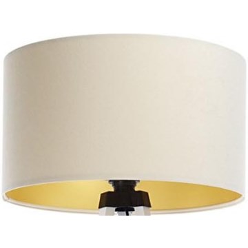 Stínidlo univerzální STANDART E27 pr. 45 cm krémová/zlatá
