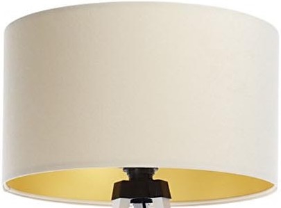 Stínidlo univerzální STANDART E27 pr. 45 cm krémová/zlatá