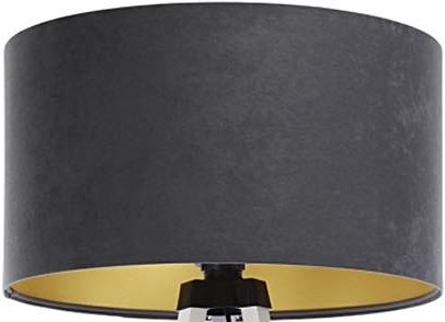 Stínidlo univerzální STANDART E27 pr. 45 cm šedá/zlatá