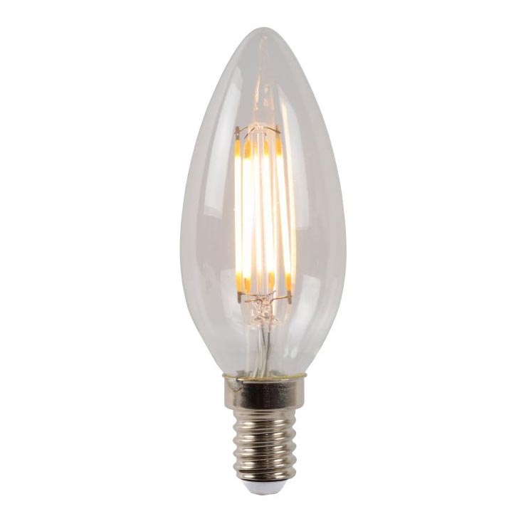 Stmívatelná LED žárovka C37 E14/4W/230V 2700K - Lucide 49023/04/60