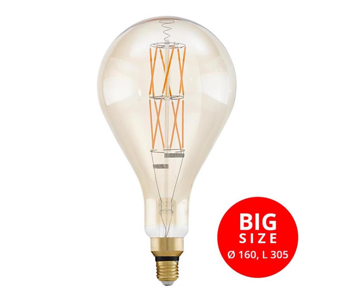 Eglo Stmívatelná LED žárovka PS160 E27/8W/230V 2100K - Eglo 11686 EG11686