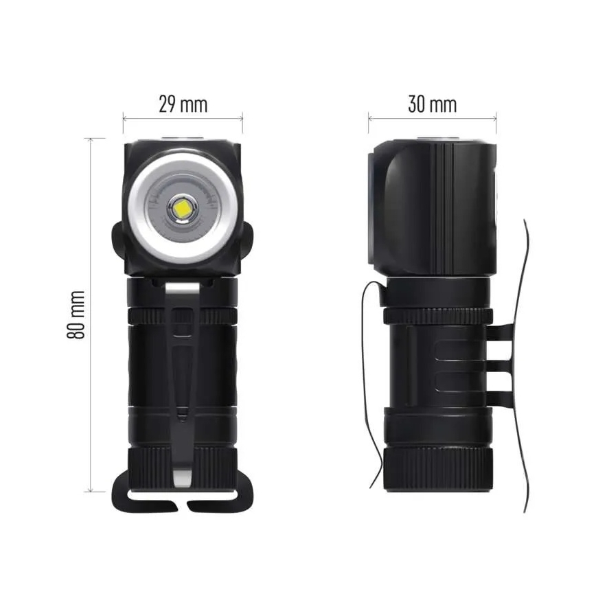 Stmívatelná nabíjecí čelovka LED/800 mAh 3,7V