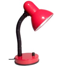 Stmívatelná stolní lampa KADET -S 1xE27/40W červená