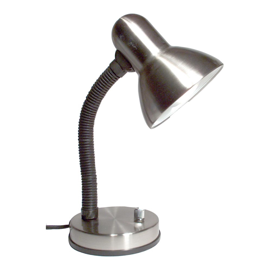 Stmívatelná stolní lampa KADET – S 1xE27/40W matný chrom