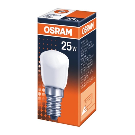 Stmívatelná žárovka do lednice SPECIAL T26 E14/25W/230V 2700K - Osram