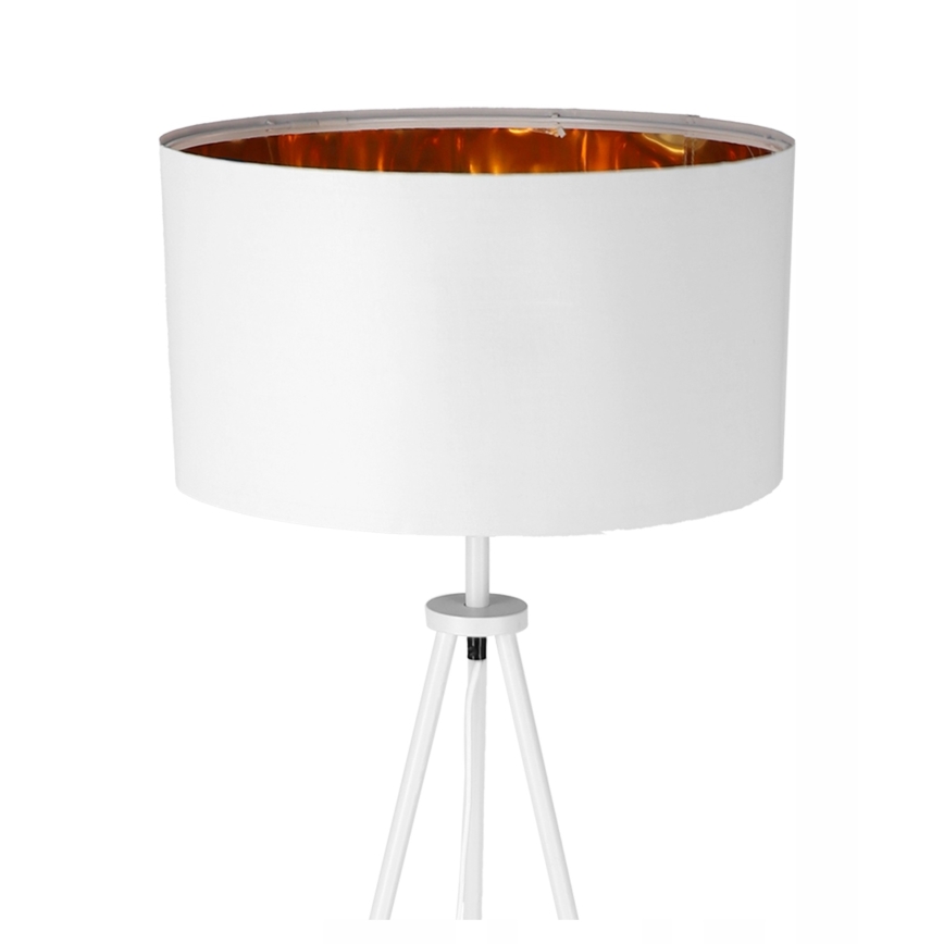 Stojací lampa 1xE27/40W/230V bílá