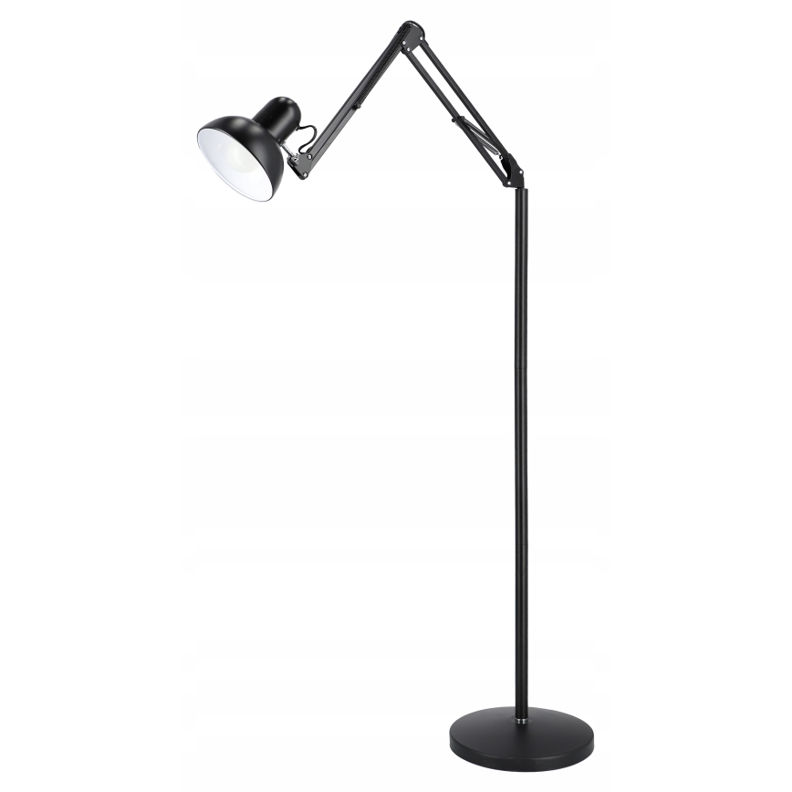 Stojací lampa 1xE27/40W/230V černá