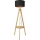 Stojací lampa 1xE27/40W/230V černá