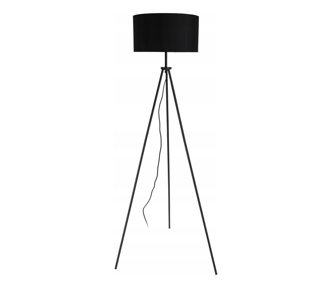 SmartLED Stojací lampa 1xE27/40W/230V černá 7905