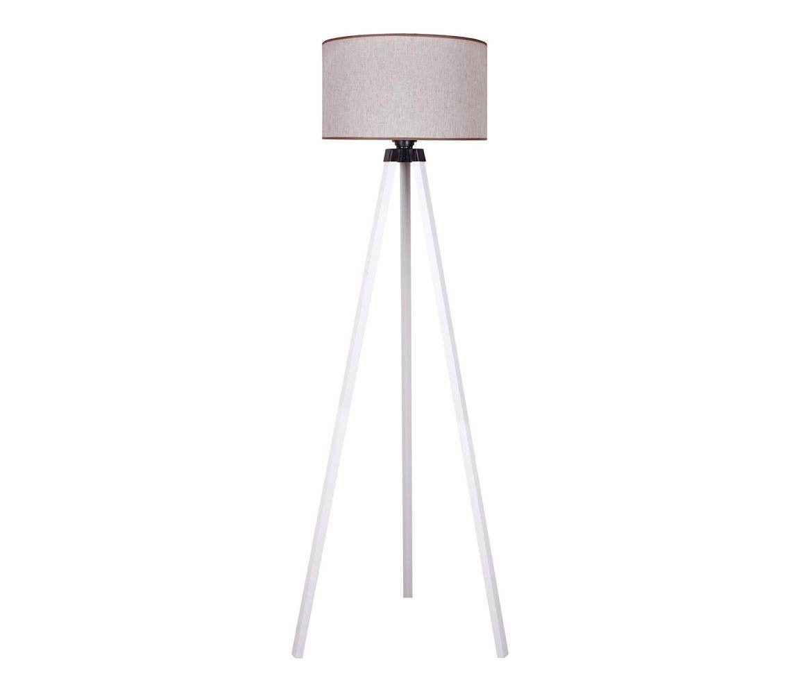 Duolla Stojací lampa 1xE27/60W/230V béžová/bílá DU82634SA