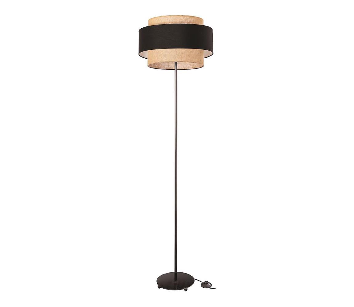  Stojací lampa 1xE27/60W/230V béžová 