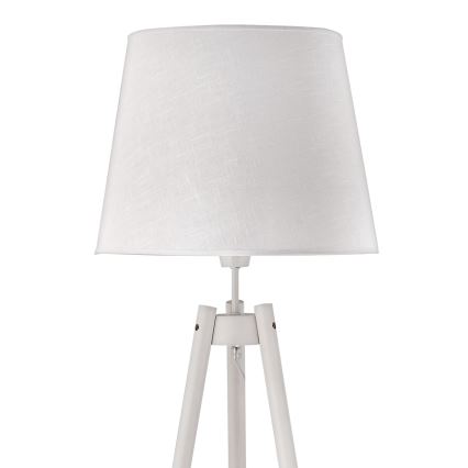 Stojací lampa 1xE27/60W/230V bílá